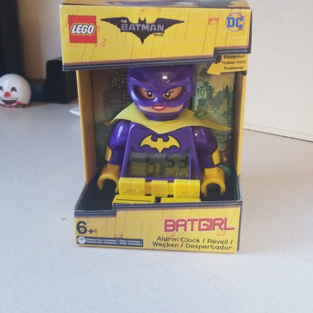 Lego Batgirl Clock